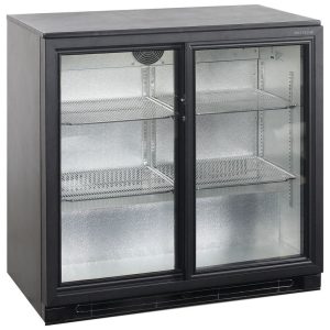 2 Sliding Door Bottle Cooler