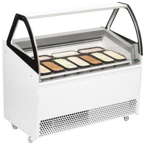 Ventilated Scoop Ice Cream Display