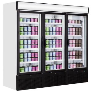 Glass Door Display Freezer
