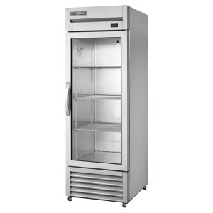 True 1 Glass Door Foodservice Upright Refrigerator
