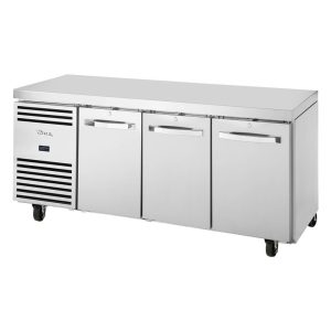 True 3 Door 1/1 GN Counter Freezer
