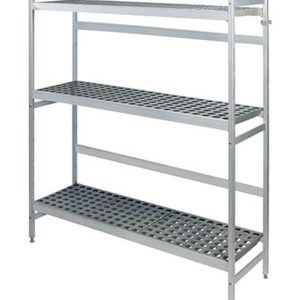 Coolblok Full 3 Tier Modular Shelving Set with 2 Post Frames