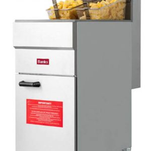 Banks Gas Twin Basket Fryer