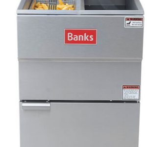 Banks Gas Twin Tank Fryer