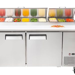 Atosa Professional Pizza-Salad Prep Fridge